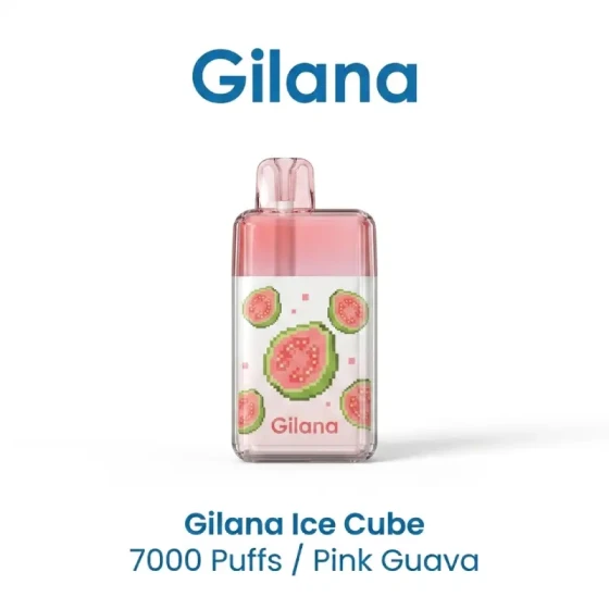 吉安娜Gilana Ice Cube一次性 7000口/15ml大容量 创新防漏 智能三色灯控 - 诚信电子烟商城